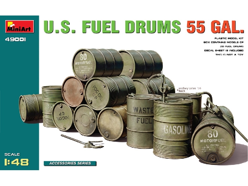 Amerykańkie beczki na paliwo 55 galonów - zdjęcie 1