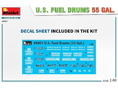 Amerykańkie beczki na paliwo 55 galonów - zdjęcie 2