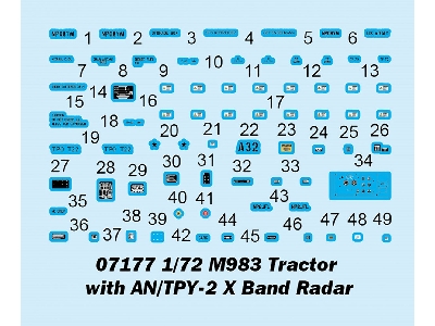 M983 Tractor With An/Tpy-2 X Band Radar - zdjęcie 3