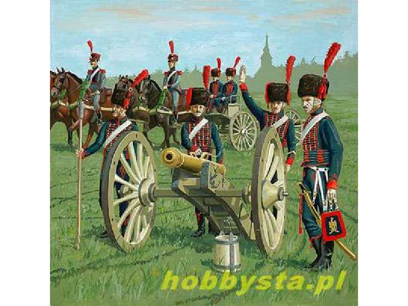 Figurki - French Horse Guards Artillery - zdjęcie 1 Figurki - French Horse Guards Artillery - zdjęcie 1