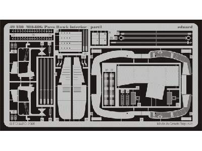  MH-60G interior 1/48 - Italeri - blaszki - zdjęcie 3