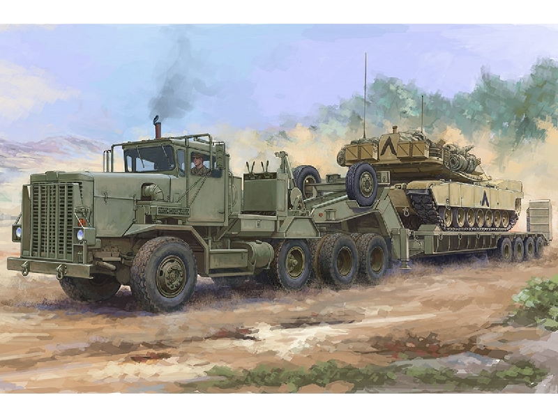 M911 C-het W/ Talbert 64t Trailer - zdjęcie 1 M911 C-het W/ Talbert 64t Trailer - zdjęcie 1