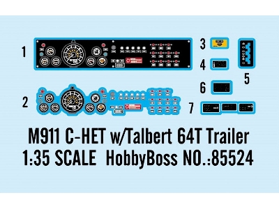 M911 C-het W/ Talbert 64t Trailer - zdjęcie 14