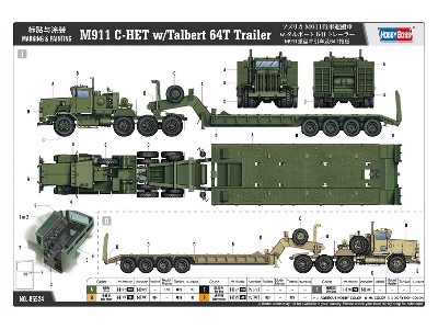 M911 C-het W/ Talbert 64t Trailer - zdjęcie 15