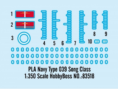 Pla Navy Type 039 Song Class - zdjęcie 3