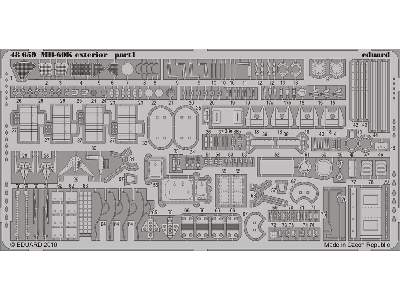  MH-60K exterior 1/48 - Italeri - blaszki - zdjęcie 2