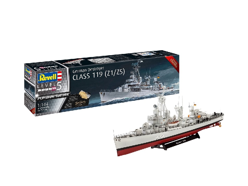 German Destroyer Class 119 (Z1/Z5) - zdjęcie 1 German Destroyer Class 119 (Z1/Z5) - zdjęcie 1