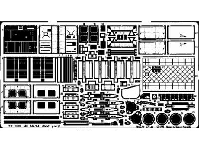  Mi-24 Hind 1/72 - Hasegawa - blaszki - zdjęcie 1