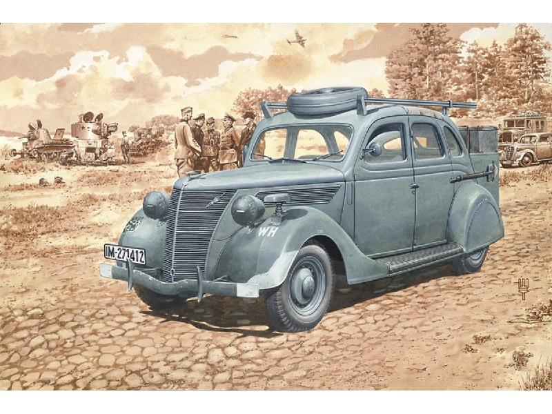 Ford V8-G81A Funkkraftwagen - zdjęcie 1 Ford V8-G81A Funkkraftwagen - zdjęcie 1