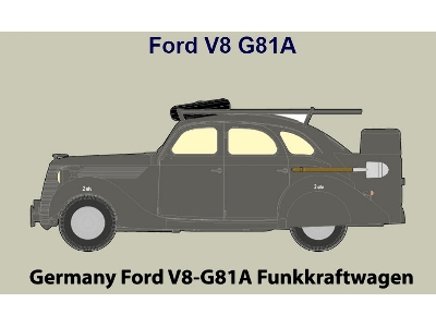 Ford V8-G81A Funkkraftwagen - zdjęcie 2