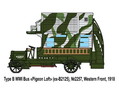 Type B WW1 - Bus В - Pigeon Loft В - zdjęcie 6