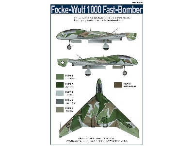 Focke-wulf 1000 Fast Bomber Heavy-loaded Version - zdjęcie 9