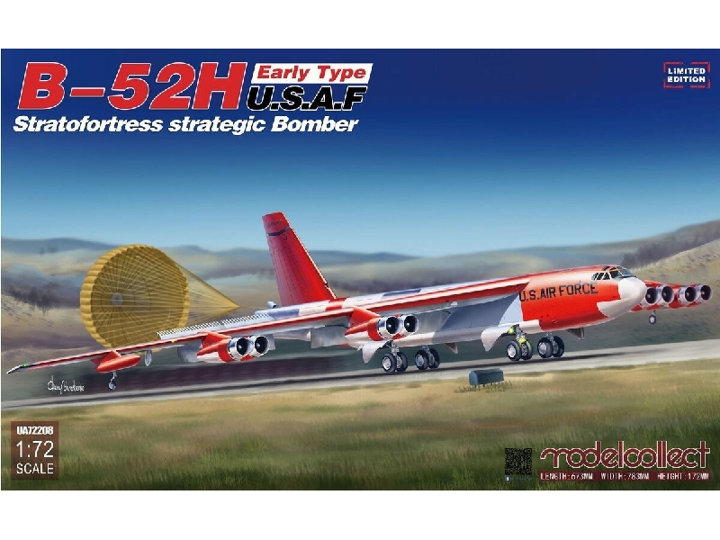 B-52h Early Type U.S.A.F Stratofortress Strategic Bomber Limited Edition - zdjęcie 1