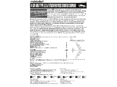 B-52h Early Type U.S.A.F Stratofortress Strategic Bomber Limited Edition - zdjęcie 15