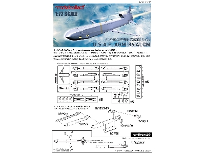 U.S. Agm-86 Air-launched Cruise Missile (Alcm) Set 20 Pcs - zdjęcie 2