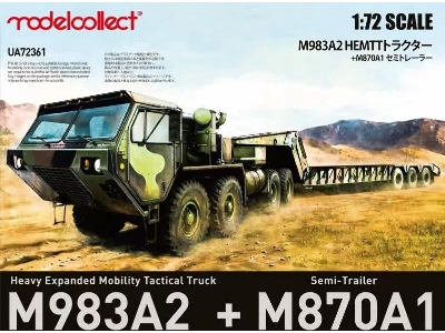 M983a2 Heavy Expanded Mobility Tactical Truck + M870a1 Semi-trailer - zdjęcie 1