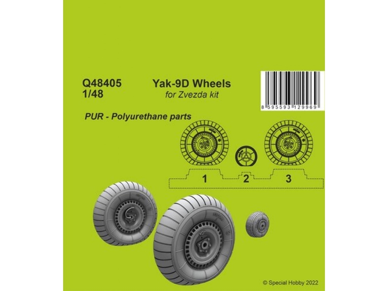 Yak-9d Wheels - zdjęcie 1 Yak-9d Wheels - zdjęcie 1