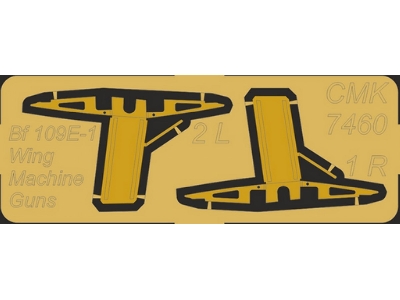 Messerschmitt Bf 109e-1/5 Wing Machine Guns - zdjęcie 3