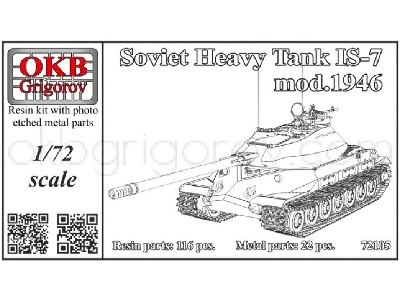 Soviet Heavy Tank Is-7 Mod.1946 - zdjęcie 1