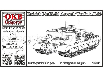 British Nuffield Assault Tank A.T.13 - zdjęcie 1