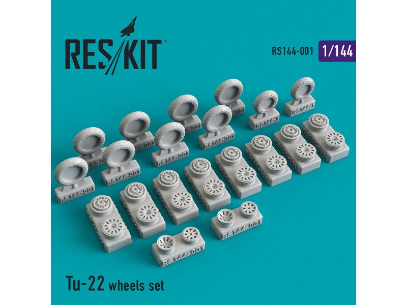 Tu-22 Wheels Set - zdjęcie 1