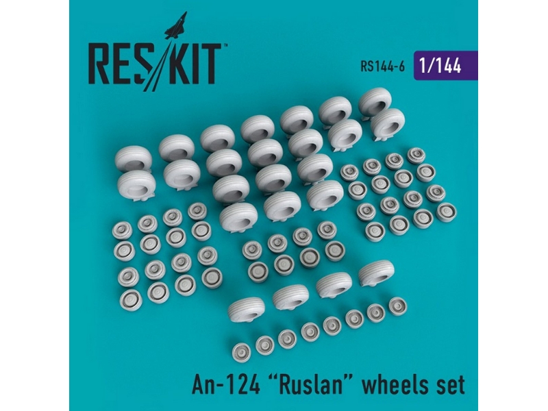 An-124 Ruslan Wheels Set - zdjęcie 1 An-124 Ruslan Wheels Set - zdjęcie 1