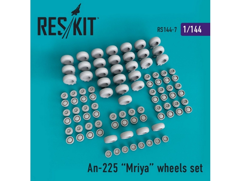 An-225 Mriya Wheels Set - zdjęcie 1 An-225 Mriya Wheels Set - zdjęcie 1