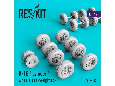 B-1b Lancer Wheels Set (Weighted) - zdjęcie 1