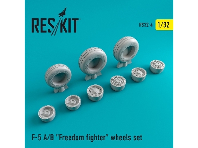 F-5 A/B Freedom Fighter Wheels Set - zdjęcie 1
