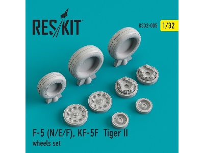 F-5 (N/E/F), Kf-5f Tiger Ii Wheels Set - zdjęcie 1