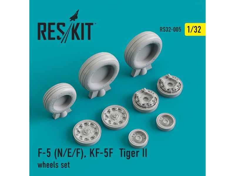 F-5 (N/E/F), Kf-5f Tiger Ii Wheels Set - zdjęcie 1 F-5 (N/E/F), Kf-5f Tiger Ii Wheels Set - zdjęcie 1