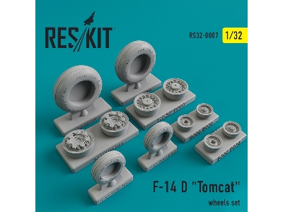 Grumman F-14 D Tomcat Wheels Set - zdjęcie 1