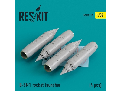 B-8m1 Rocket Launcher (4 Pcs) (Mig-23/27/29, Su-17/20/22/24/25/27/33, Jak-38) - zdjęcie 1