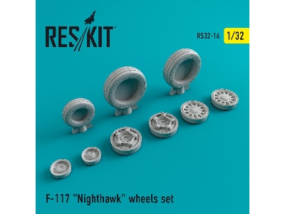 F-117 Nighthawk Wheels Set - zdjęcie 1