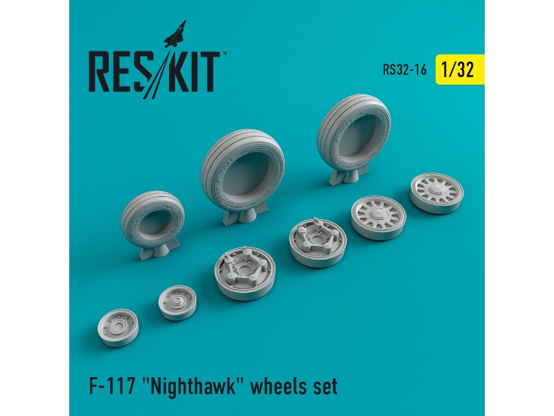 F-117 Nighthawk Wheels Set - zdjęcie 1 F-117 Nighthawk Wheels Set - zdjęcie 1