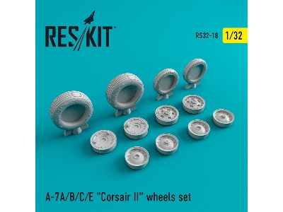 A-7 Corsair Iia/B/C/E Wheels Set - zdjęcie 1