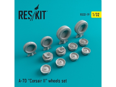 A-7 Corsair Iid Wheels Set - zdjęcie 1