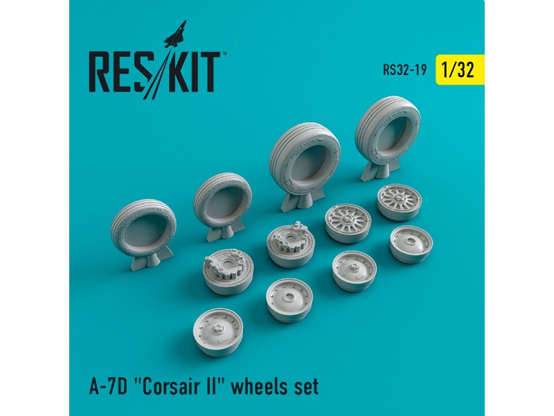 A-7 Corsair Iid Wheels Set - zdjęcie 1 A-7 Corsair Iid Wheels Set - zdjęcie 1