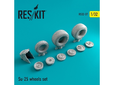 Su-25 Wheels Set - zdjęcie 1