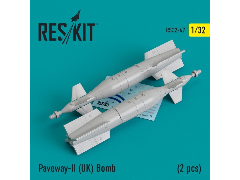 Paveway-ii (Uk) Bomb (2 Pcs) (Tornado, Eurofighter,) - zdjęcie 1 Paveway-ii (Uk) Bomb (2 Pcs) (Tornado, Eurofighter,) - zdjęcie 1