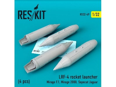 Lrf-4 Rocket Launcher 4 Pcs Mirage F.1, Mirage 2000, Sepecat Jaguar - zdjęcie 1