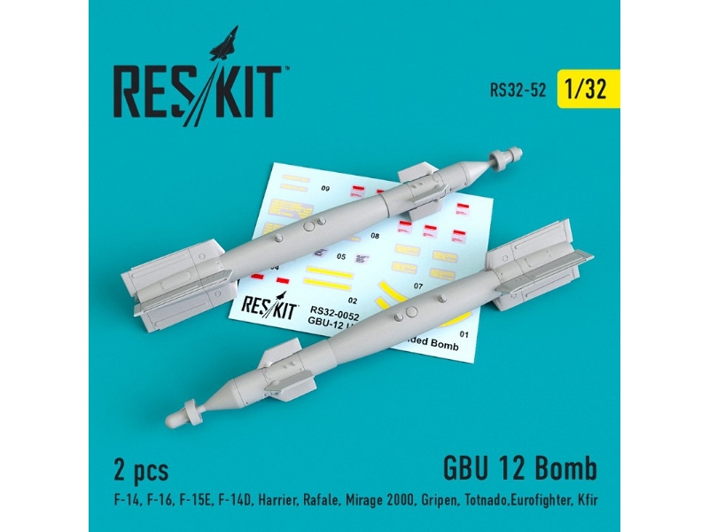 Gbu 12 Guided Bomb F-14, F-16, F-15e, F-14d, Harrier, Rafale, Mirage 2000, Gripen, Totnado,eurofighter, Kfir - zdjęcie 1