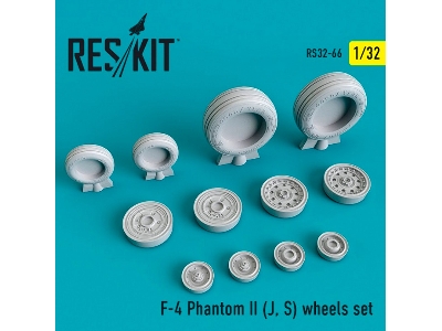 F-4 Phantom Ii J, S Wheels Set - zdjęcie 1