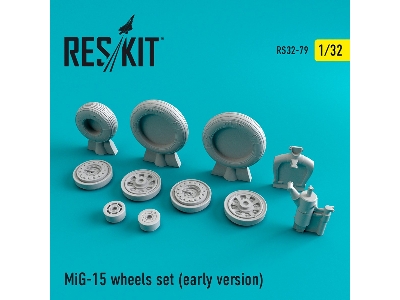 Mig-15 (Early Version) Wheels Set - zdjęcie 1