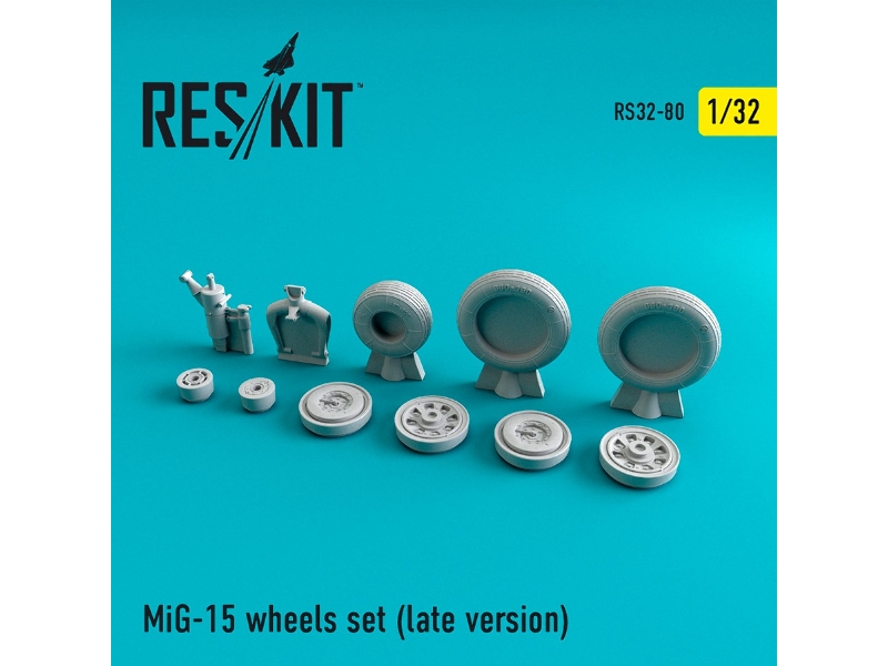 Mig-15 (Late Version) Wheels Set - zdjęcie 1 Mig-15 (Late Version) Wheels Set - zdjęcie 1