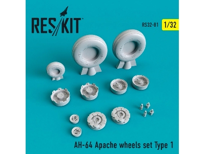 Ah-64 Apache Wheels Set Type 1 - zdjęcie 1