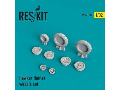 Hawker Hunter Wheels Set - zdjęcie 1