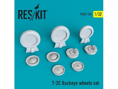 T-2c Buckeye Wheels Set - zdjęcie 1