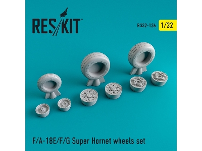 F-18 Super Hornet Wheels Set - zdjęcie 1