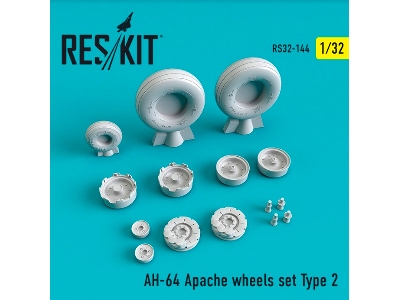 Ah-64 Apache Wheels Set Type 2 - zdjęcie 1